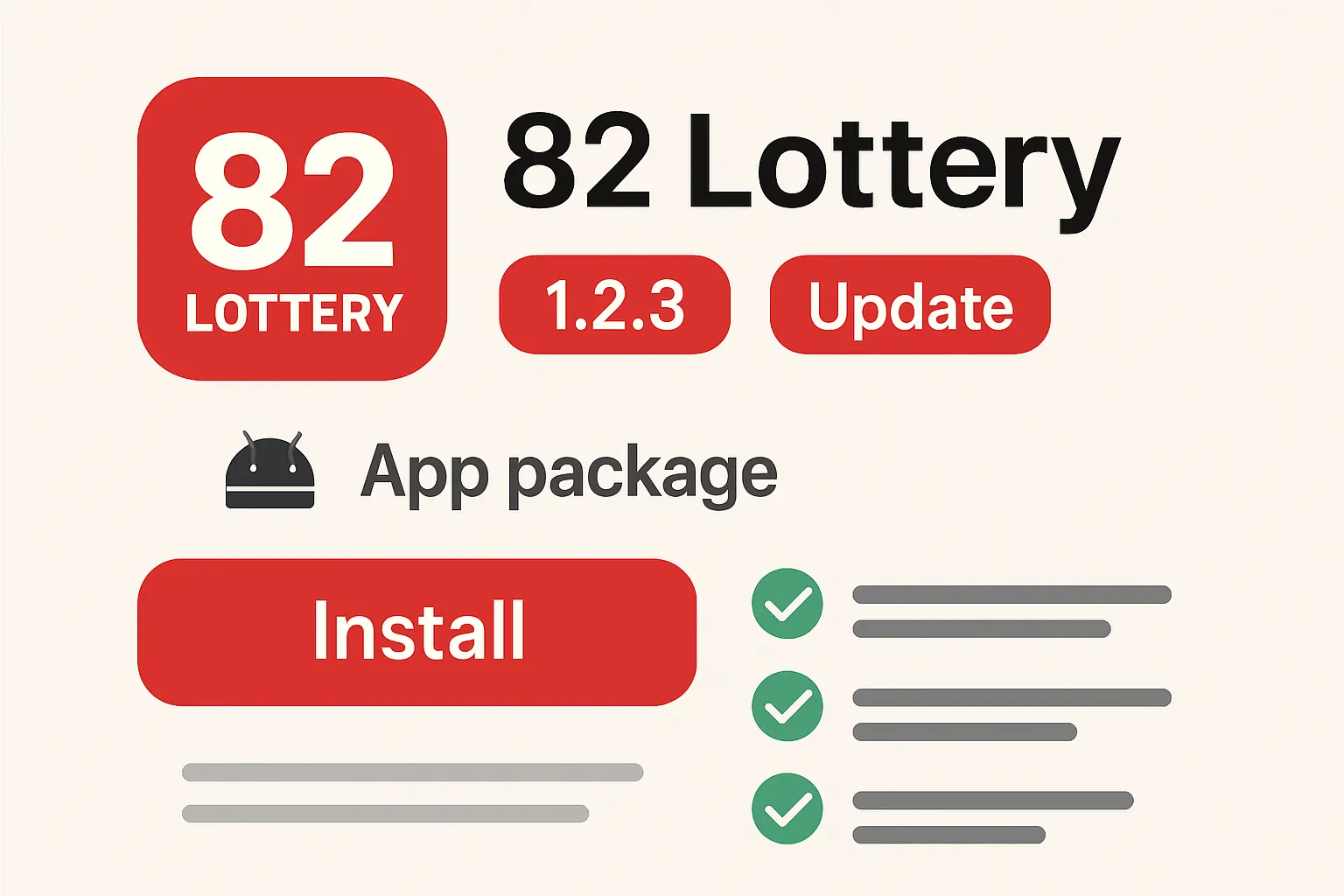 82 Lottery version details